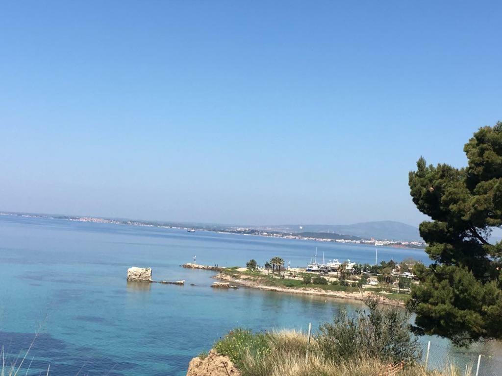 Magnificent Seascape Villa On A Secluded Beach Nea Moudania Buitenkant foto