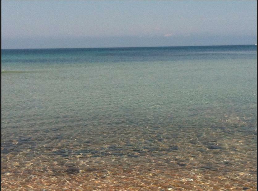 Magnificent Seascape Villa On A Secluded Beach Nea Moudania Buitenkant foto
